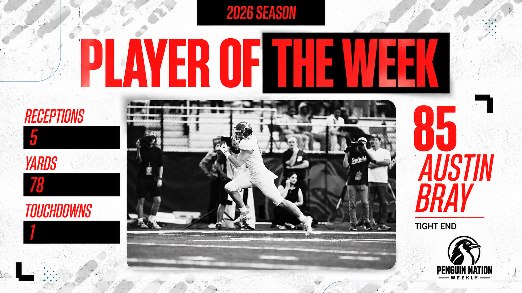 Bray, Curry Named Penguin Nation Players of the Week